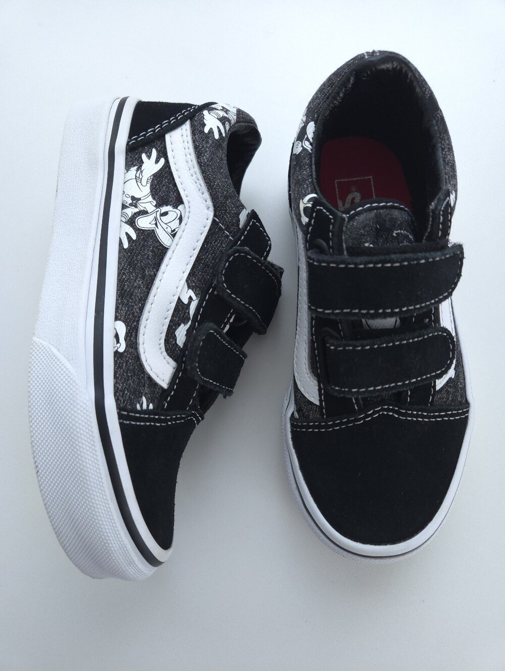 Vans Disney Kids Old Skool V 'OG Family' Sneakers size 12